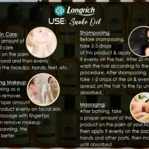 longrich snake oil benefits